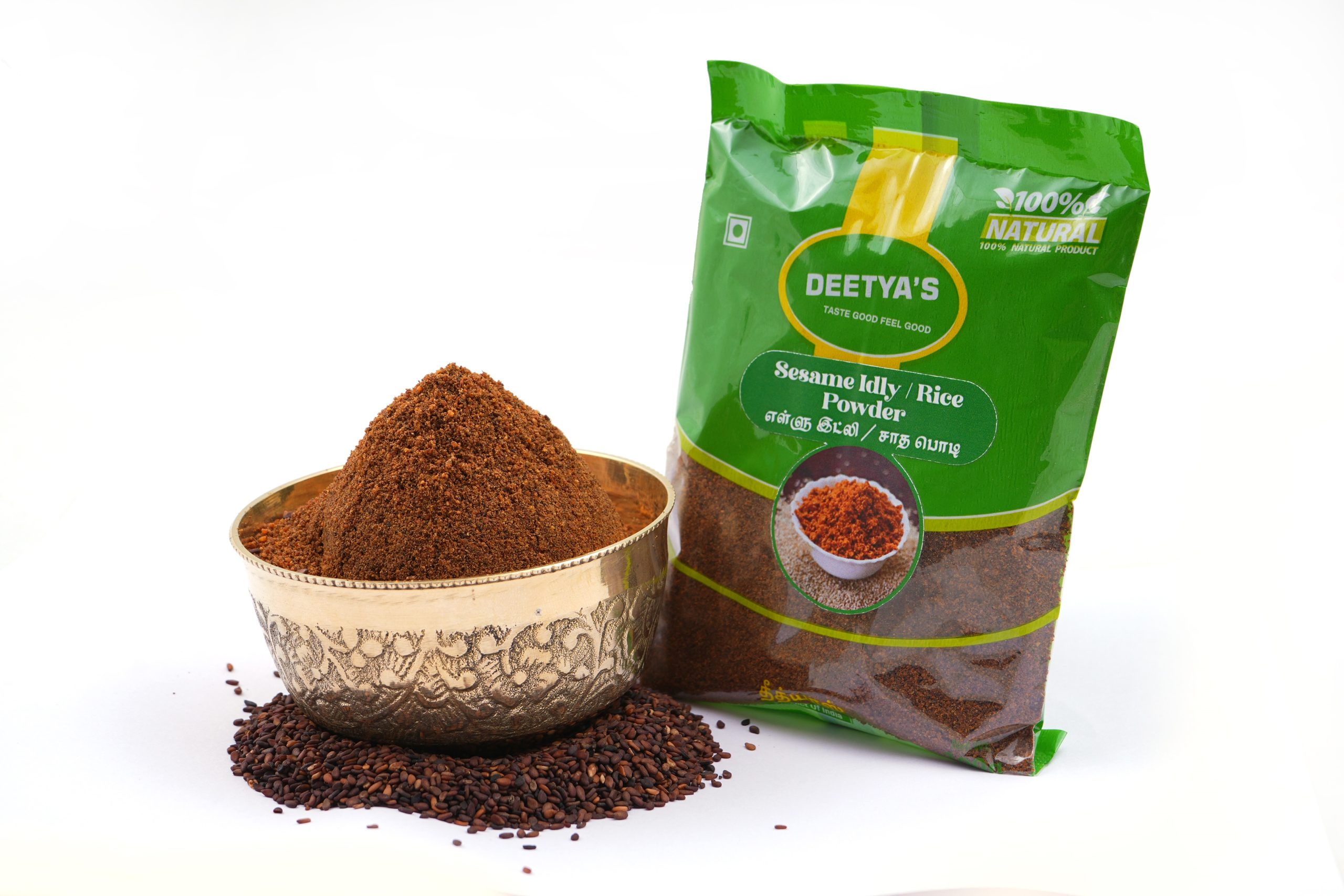 Sesame Idly Rice Powder / எள்ளு சாதப்பொடி
