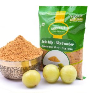 Amla Idly / Rice Powder நெல்லிக்காய் இட்லி /சாதப்பொடி